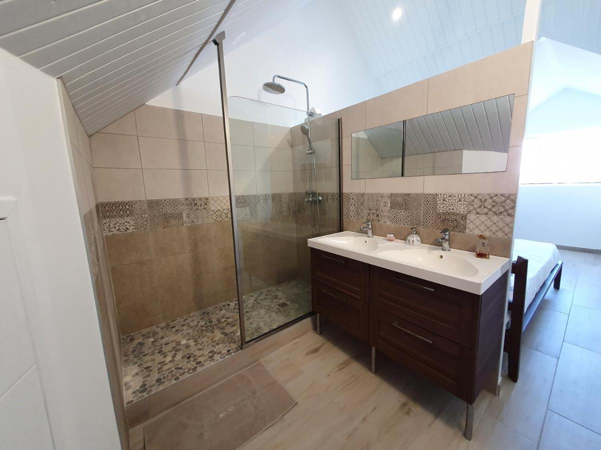 Pinel Superbe Appartement En Residence Vue Mer Cul de Sac Exterior foto