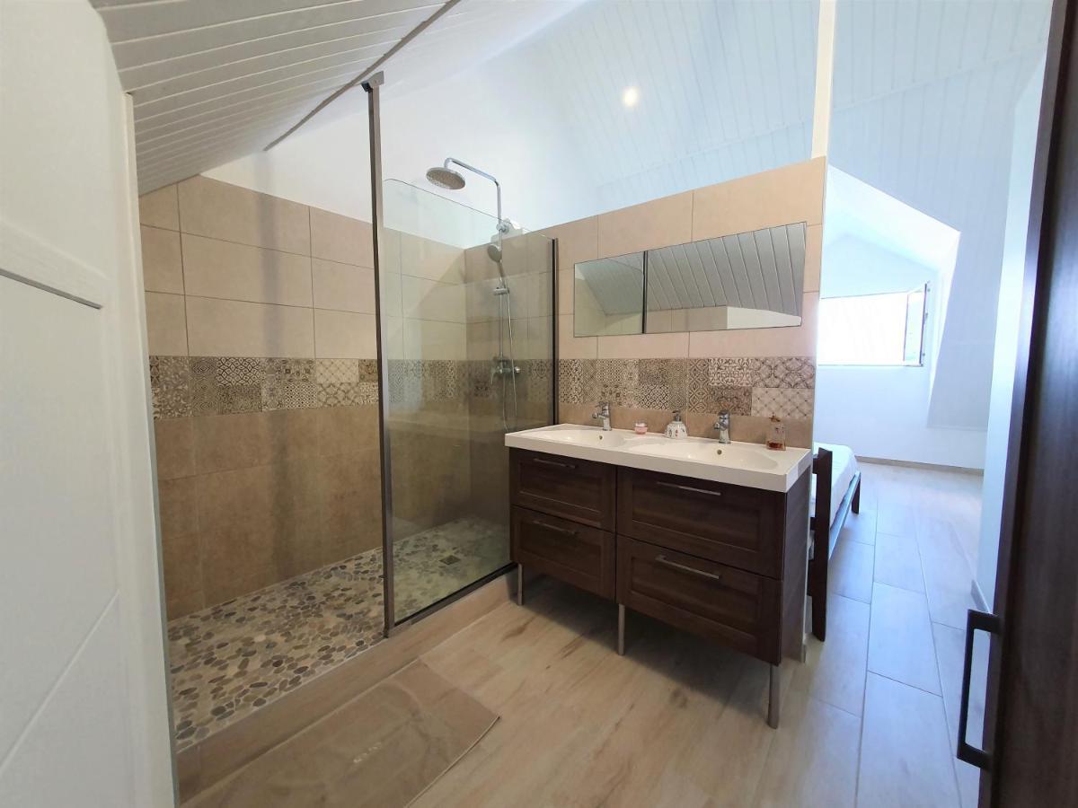 Pinel Superbe Appartement En Residence Vue Mer Cul de Sac Exterior foto